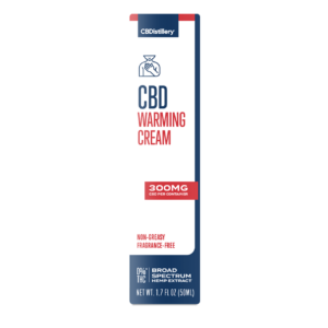 300mg Broad Spectrum CBD Warming Cream 0% THC*