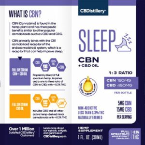Sleep Starter Pack – Sleep Gummies & 1:3 CBN:CBD Sleep Tincture (150mg CBN + 450mg CBD)