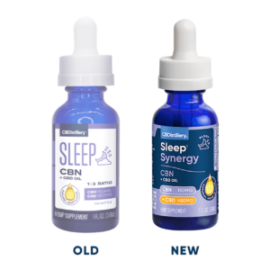 Sleep Synergy CBN + CBD 1:3 Tincture – 150mg CBN + 450mg CBD (Regular Strength)