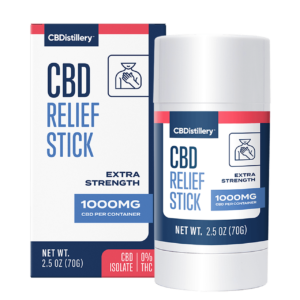 1000mg Isolate CBD Relief Stick – 0% THC