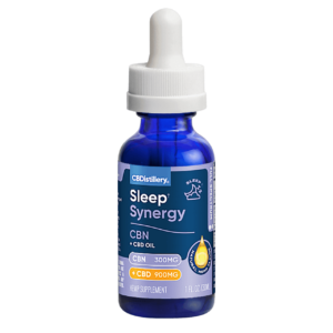 Sleep Synergy CBN + CBD 1:3 Tincture – 300mg CBN + 900mg CBD (Extra Strength)